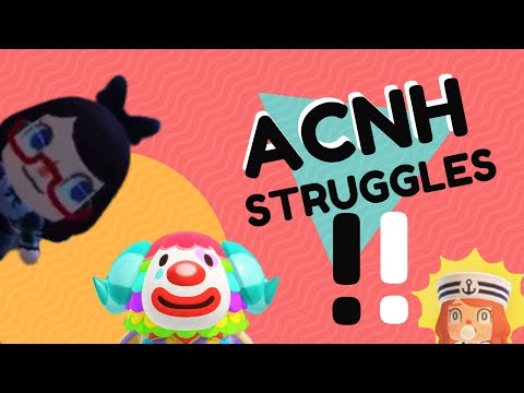 Animal Crossing STRUGGLE compilation! // Animal Crossing: New Horizons fails and struggles!