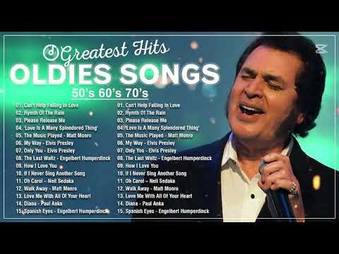 Back to the 60s 70s 80s | Best Oldies Songs Of 60s 70s 80s - Engelbert, Matt Monro, Tom Jones