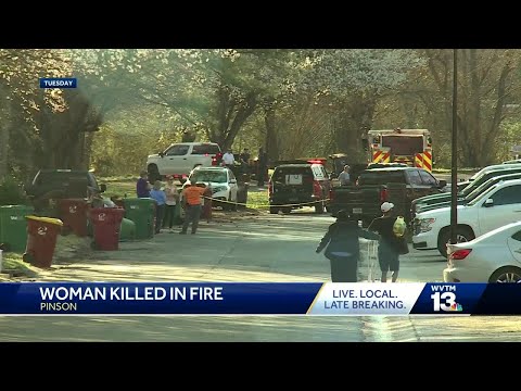 Woman killed in fire at Pinson townhomes identified