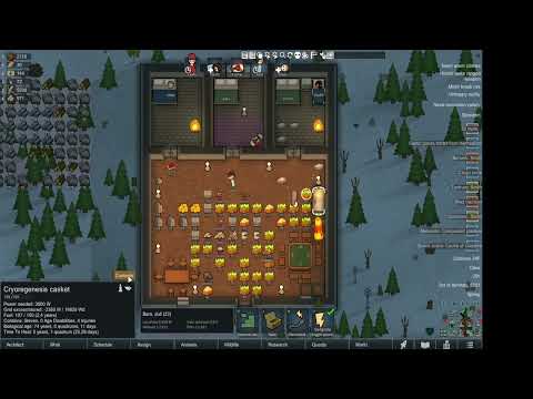 Better Rimworlds CryoRegenesis: Resurrection Demo