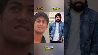 Kannada Actors Then & Now Shocking Transformation😱 #yash #darshan #sudeep #kannada #shorts #trending