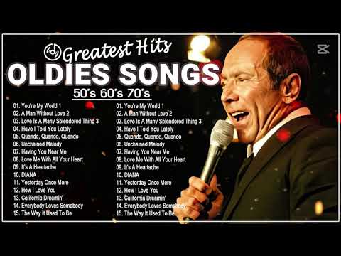 Golden Oldies Greatest Hits 50s 60s 70s | Top 100 Old Love Greatest Legendary - Elvis, Paul Anka