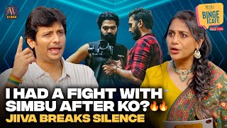 Clash with Simbu after Ko movie?? | Jiiva Breaks Silence | #blackmovie | Binge Cafe with Anu Hasan