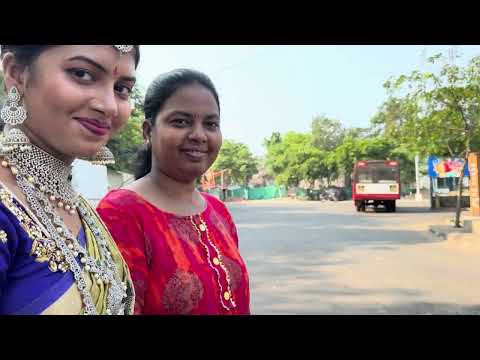 Bridal Shoot at Vizag complex road #Telugu vlog || Hari Creations Vlogs ||