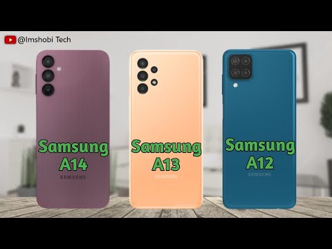 Samsung Galaxy A14 vs Samsung Galaxy A13 vs Samsung Galaxy A12