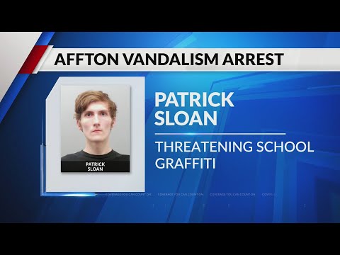 Suspect's mom talks about racist graffiti arrest