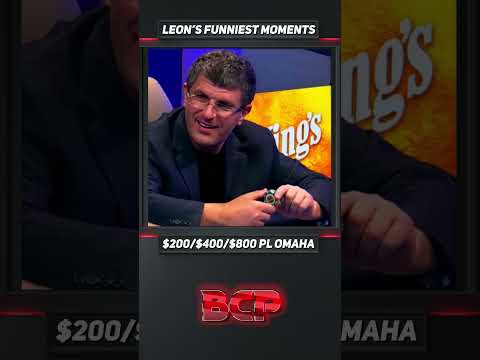 Funniest Poker Moments | Leon Go Crazy | High Stakes Poker #shorts