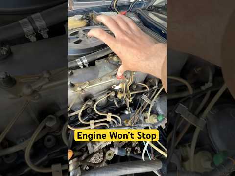 I can’t turn this engine OFF!