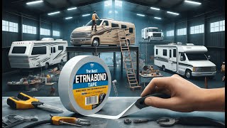 🛠️ EternaBond RoofSeal White UV Stable RV Roof Seal Repair Tape | Best Eternabond Tape RV 🔨