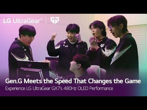 LG UltraGear X Gen.G: 27GX790A speed changes the game | LG