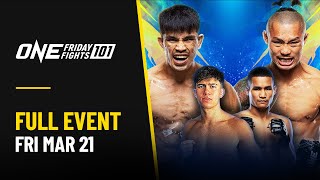 🔴 [Live In HD] ONE Friday Fights 101: Nakrob vs. Puengluang