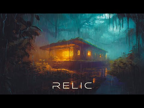 R E L I C  -  Relaxing Futuristic Ambient with Immersive 3D Rain | RELAX | STUDY | SLEEP | 10 Hours