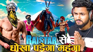 RAISTAR VS 2 V BADGE LIVE STREAMER 💀 आजा Raistar or Ansh Bond 1 Vs 6 में!! 😤