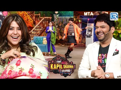 नकली Dharam Ji का Dance देखकर Ekta Kapoor के उड़ गए होश | The Kapil Sharma Show | Most Funny Clip