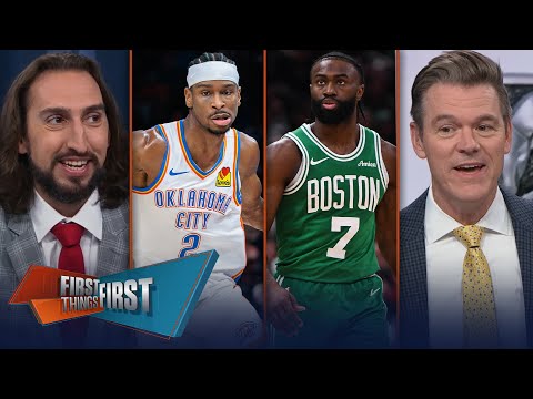 ‘Best in the NBA’ Thunder beat Celtics, Issue with Boston shooting so much? | FIRST THINGS FIRST