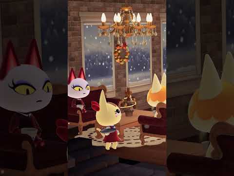 5 Days Until Christmas 🐈  #animalcrossingmusic #acnhcommunity #cozychristmasambience #acnhlofi #acnh