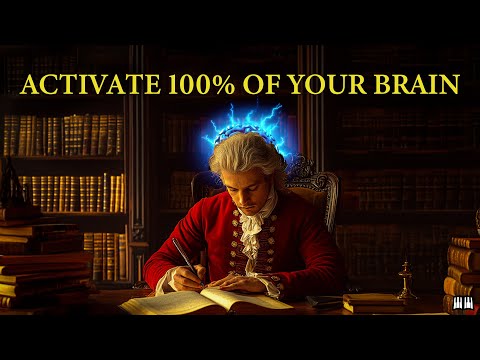 Mozart Effect Activate 100% of Your Brain After 10 Minutes | Studying and Concentration