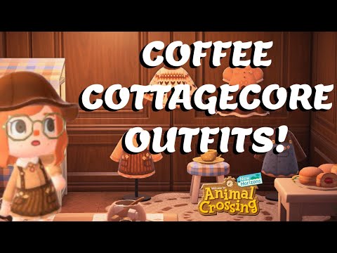 COSY COFFEE COTTAGECORE OUTFITS in ACNH!