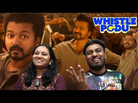 Full Video: Whistle Podu REACTION | The Greatest Of All Time | Thalapathy Vijay | VP | U1 | AGS