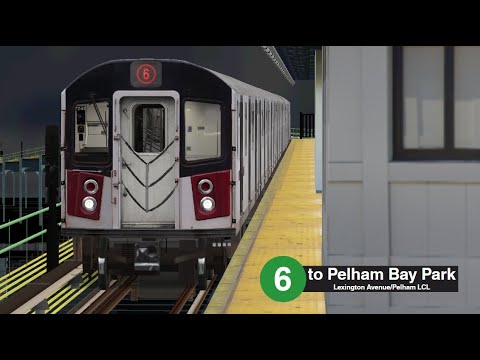 OpenBVE Special: (R142A) 6 Train from Brooklyn Bridge-City Hall to Pelham Bay Park