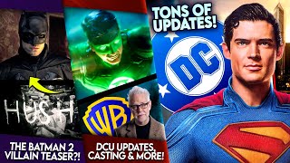 NEWS DUMP!! Superman Official Trailer, The Batman 2 HUSH, WB Shakeup, Lanterns & More!