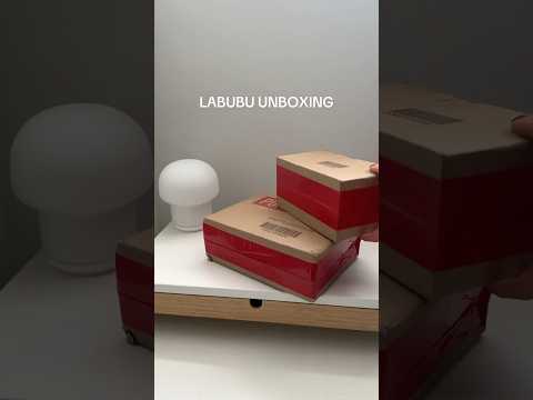 unbox my labubus with me !!​⁠@POPMARTOFFICIAL #labubu #popmart #unboxing