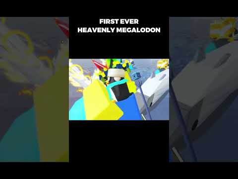 FISCH'S FIRST EVER HEAVENLY MEGALODON #roblox #robloxfisch #fisch #robloxtrend #megalodon