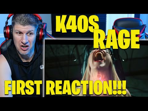 K4OS - RAGE (Official Video) REACTION!!!