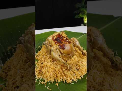 Infused Full Chicken Biryani  #shorts