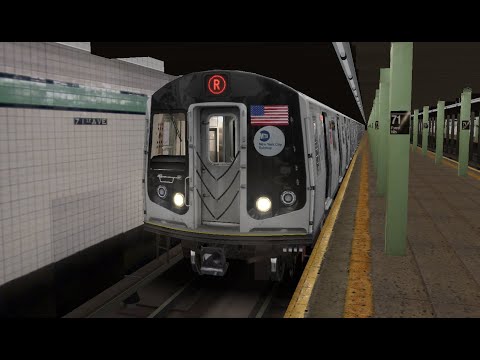 R160A Siemens (R) Train | Forest Hills 71st Avenue - Bay Ridge 95th Street | OpenBVE