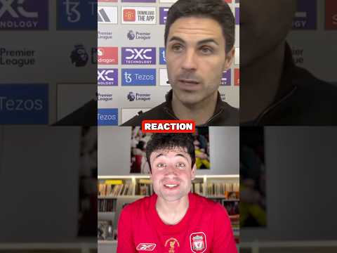 Arteta Storms out of Interview… 😂🏆