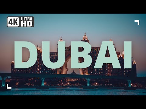 United Arab Emirates (DUBAI) In 4K Ultra HD With Relaxing Music I Demo For 4K Devices