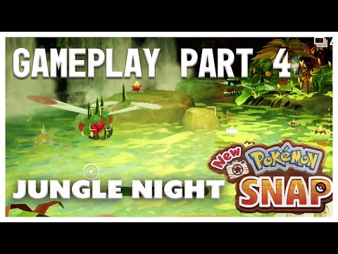 New Pokemon Snap Gameplay Part 4 : Jungle Night ( Founja Jungle Island )