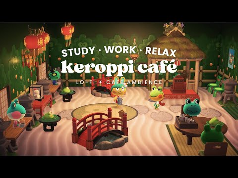 Keroppi Cafe 🐸 Café Ambience + 1 Hour Lo-fi to help you study, work, or relax 🎧 Studying | Work Aid