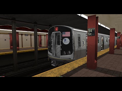 openbve: {W} 34 herald SQ to astoria-ditmars blvd...r179