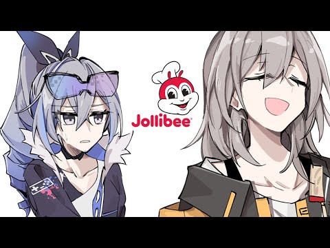 Silver Wolf Goes To Jollibee (Honkai Star Rail)