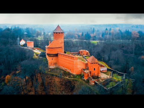 Historical Castles with Fantasy Music for Study and Focus - 4K UHD Drone Videos