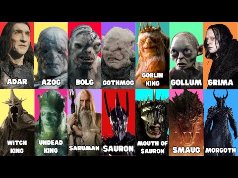 Every Lord of The Rings Villain Explained in 15 Minutes