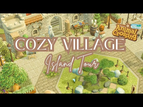 Cozy Village // Animal Crossing New Horizons Island Tour