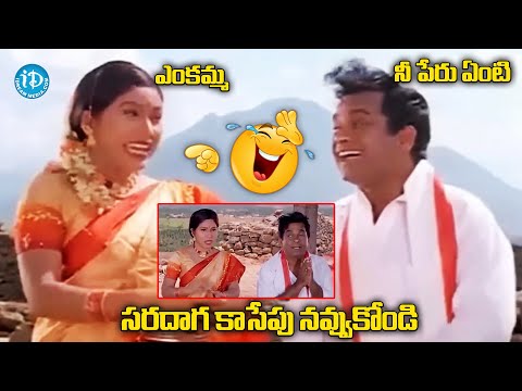 బాబోయ్ ఏంటా గొంతు అలా ఉంది | Brahmandandam, Kovai Sarala Ultimate Comedy |@idreamvizag