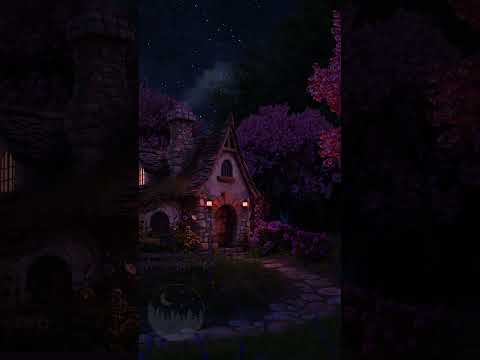 Spring Cottage Night Ambience, Nature Sounds to Relax & Sleep #tinnitusrelief #naturesounds #shorts