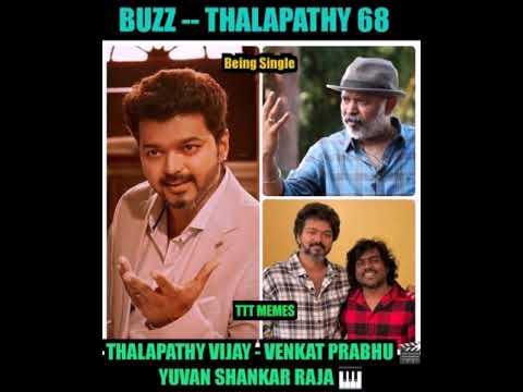 Thalapathy 68 Latest Buzz 🔥🎉 | Thalapathy Vijay | Venkat Prabhu | Yuvan Shankar Raja | FE Shorts