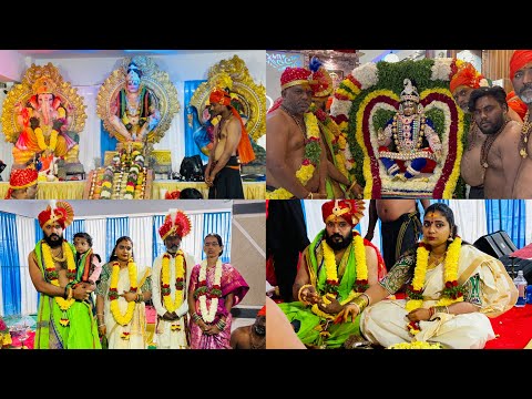 Ayyappa Maha Padi Pooja | Golconda Srikanth Chary Ayyappa Padi Pooja 2024 | Ayyappa Dance