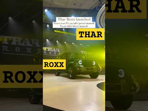 Most awaited THAR ROXX | Thar 5 door | Thar Armada | Thar Wrangler | Baap of SUV | THE SUV