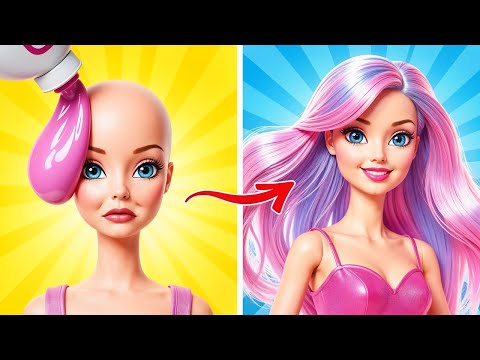 TRANSFORMING OUR NEW BARBIE: Total Makeover with Creative Beauty Hacks & Gadgets! ✨💖