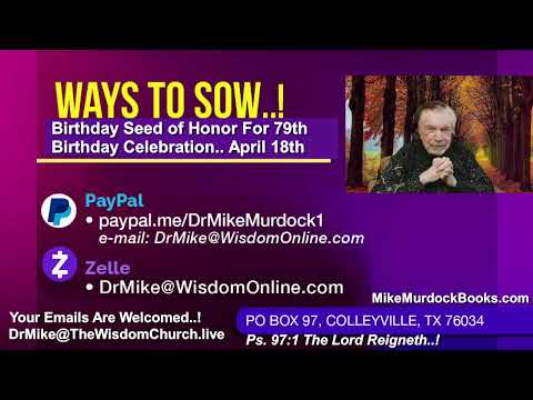 Reair: Prayer World With Mike Murdock..!!!