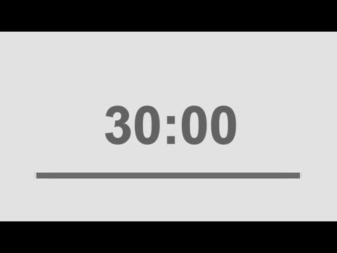 30 minute countdown timer with signal  /  half hour