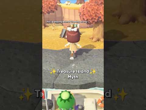 Treasure Island Myth #animalcrossing #animalcrossingnewhorizons #cozygaming #myths