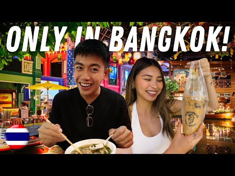 INSANE Mall in BANGKOK Has a Floating Market?! 🇹🇭 Only in Thailand!