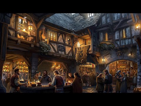 Celtic Fantasy Music - Medieval Tavern Fantasy Music - Celtic Music for Good Sleep, Tavern Space